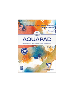 Aquapad Clairfontaine 300 gr. A4 50 vel