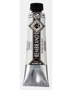 Rembrandt Acryl 40 ml. 104 Zinkwit