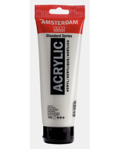 Amsterdam Acrylverf 250ml. 104 Zinkwit