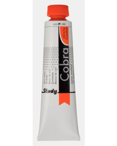 Cobra Study Olieverf 40ml. 104 Zinkwit