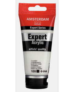 Amsterdam Expert 75ml. 105 Titaanwit S1