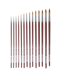 Da Vinci Kolinsky marterharen penseel rond serie 1610 nr. 16