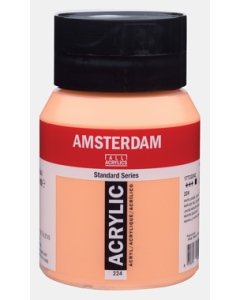 Amsterdam Acrylverf 500ml. 224 Napelsgeelrood
