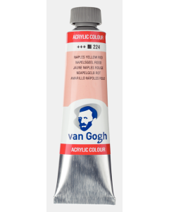 van Gogh 40ml. 224 Napelsgeel rood