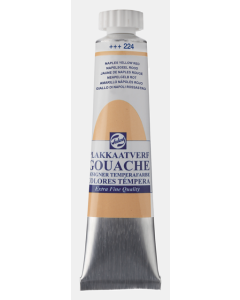 Talens Gouache tube 20 ml. 224 Napels geel rood