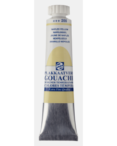 Talens Gouache tube 20 ml. 255 Napelsgeel