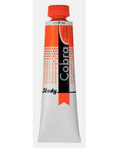 Cobra Study Olieverf 40ml. 266 Permanent Oranje