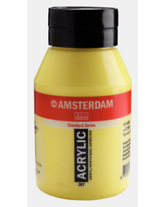 Amsterdam Acrylverf 1000ml. Azogeel citroen nr. 267 
