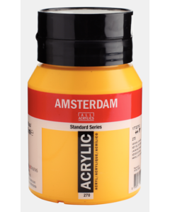 Amsterdam Acrylverf 500ml. 270 Azogeel Donker 
