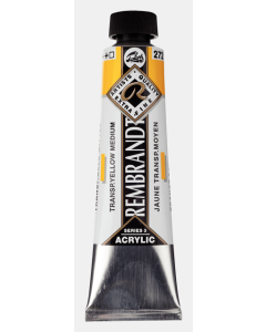 Rembrandt Acryl 40 ml. 272 Transparantgeel middel
