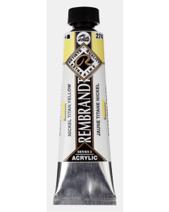 Rembrandt Acryl 40 ml. 274 Nikkeltitaangeel