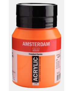 Amsterdam Acrylverf 500ml. 276 Azo Oranje
