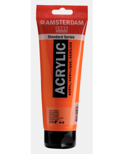 Amsterdam Acrylverf 250ml. 276 Azo Oranje