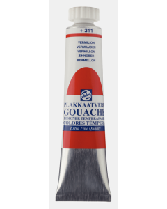 Talens Gouache tube 20 ml. 311 Vermiljoen