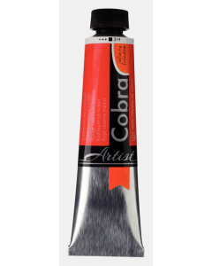 Cobra Artist Olieverf 40ml. 314 Cadmium Rood Middel S4