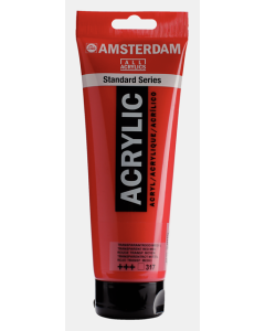 Amsterdam Acrylverf 250ml. 317 Transparantrood middel