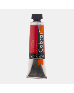 Cobra Artist Olieverf 40ml. 345 Pyrrole Rood Donker S3