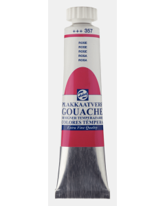 Talens Gouache tube 20 ml. 357 Rose