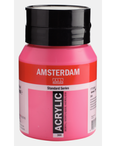 Amsterdam Acrylverf 500ml. 366 Quinacridone Rose