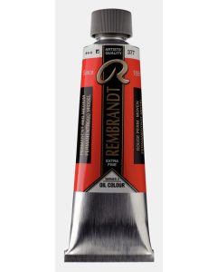 Rembrandt olieverf 150ml. 377 Permanentrood middel