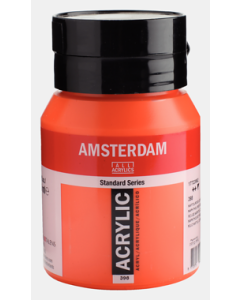 Amsterdam Acrylverf 500ml. 398 Naftolrood Licht