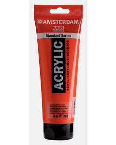 Amsterdam Acrylverf 250ml. 398 Naphtholrood donker