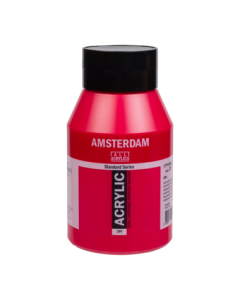 Amsterdam Acrylverf 1000ml. Naftolrood donker nr. 399