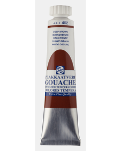 Talens Gouache tube 20 ml. 402 Donkerbruin