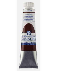 Talens Gouache tube 20 ml. 409 Omber gebrand