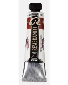 Rembrandt Acryl 40 ml. 409 Omber gebrand