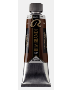 Rembrandt olieverf 150ml. 409 Omber gebrand