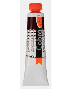 Cobra Study Olieverf 40ml. 409 Omber Gebrand