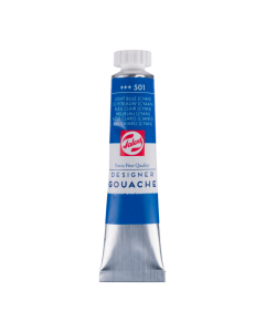 Talens Gouache tube 20 ml. 501 Lichtblauw (cyaan)
