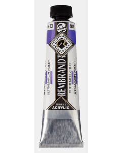 Rembrandt Acryl 40 ml. 507 Ultramarijnviolet