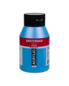 Amsterdam Acrylverf 1000ml. Koningsblauw nr. 517 
