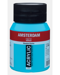 Amsterdam Acrylverf 500ml. 522 Turkooisblauw