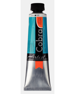 Cobra Artist Olieverf 40ml. 522 Turkooisblauw S3