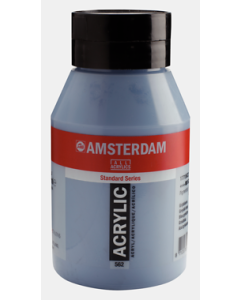 Amsterdam Acrylverf 1000ml. Grijsblauw nr. 562 