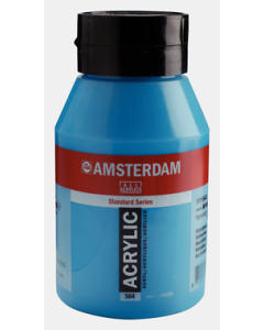 Amsterdam Acrylverf 1000ml. Briljantblauw nr. 564 