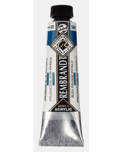 Rembrandt Acryl 40 ml. 566 Pruisischblauw (phtalo)