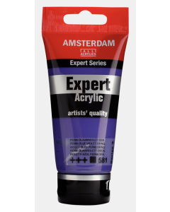 Amsterdam Expert 75ml. 581 Permanent Blauwviolet Dekkend S3