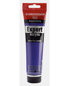 Amsterdam Expert 150ml. 581 Permanent Blauwviolet Dekkend S3