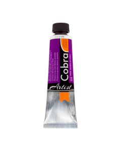 Cobra Artist Olieverf 40ml. 593 Quinacridonepurper Blauwachtigaa S3