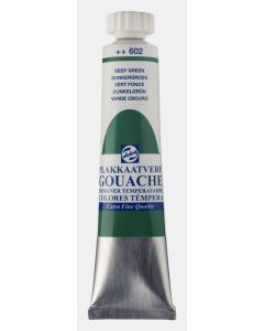 Talens Gouache tube 20 ml. 602 Donkergroen