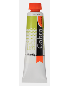 Cobra Study Olieverf 40ml. 617 Geelgroen