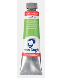 van Gogh 40ml. 618 Permanentgroen licht