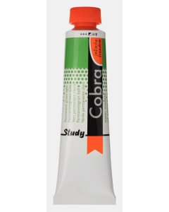 Cobra Study Olieverf 40ml. 618 Permanent Groen Licht