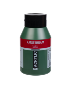 Amsterdam Acrylverf 1000ml. Olijfgroen Donker 622