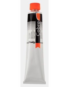 Cobra Study Olieverf 200ml. 701 Ivoorzwart