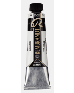 Rembrandt Acryl 40 ml. 701 Ivoorzwart